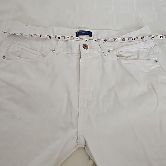 Zara Men's Straight Leg Denim Jean White 31 - Picture 10 of 16